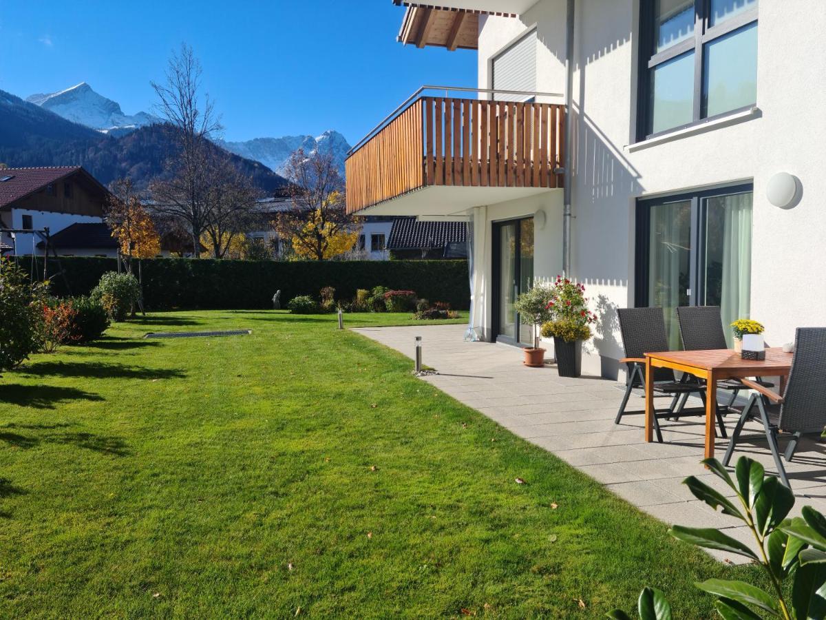 Ferienwohnung Blickfang 加爾米施-帕滕基興 外观 照片
